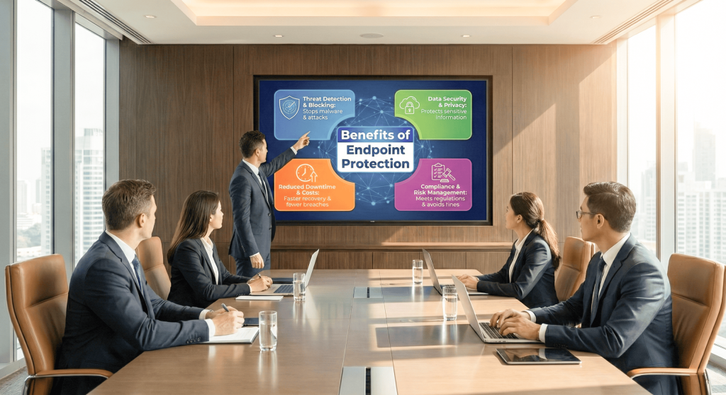 Benefits of Endpoint Protection​