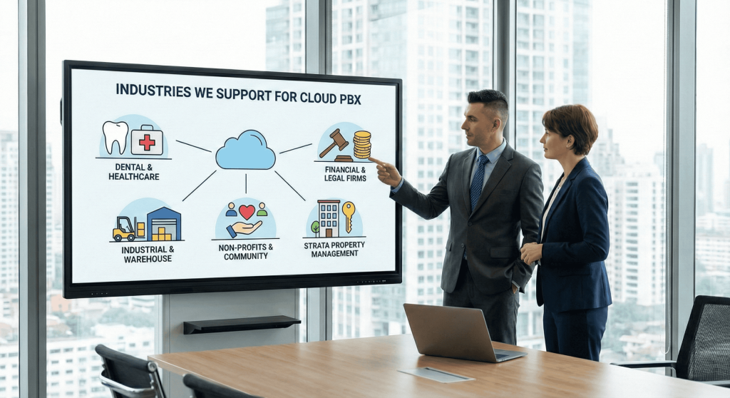 Cloud PBX Industries We Support​