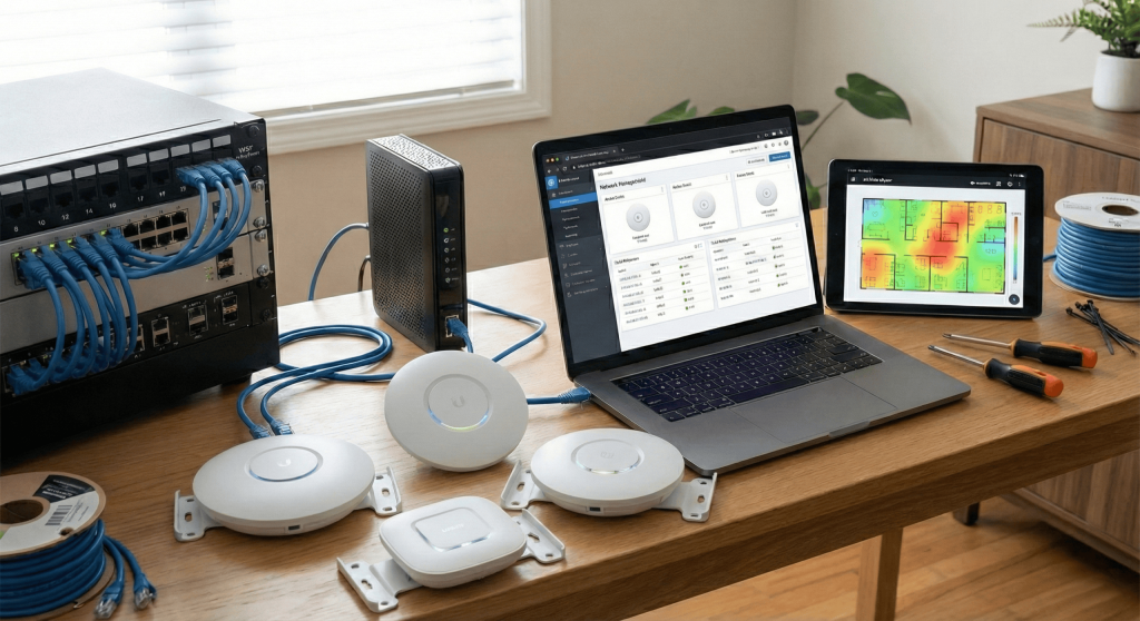 Professional Network Setup