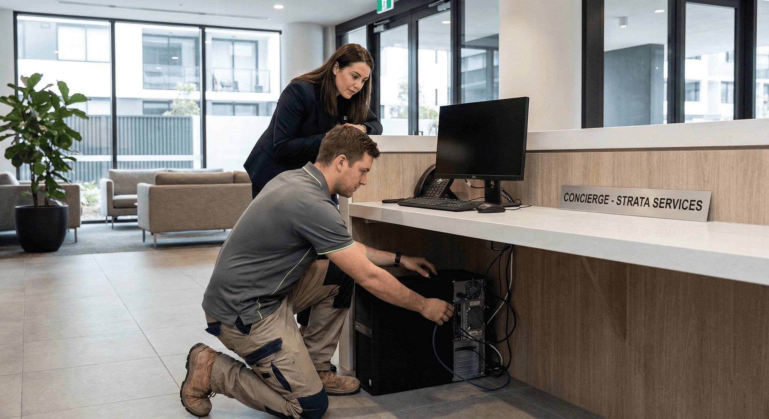 managed Services for strata building